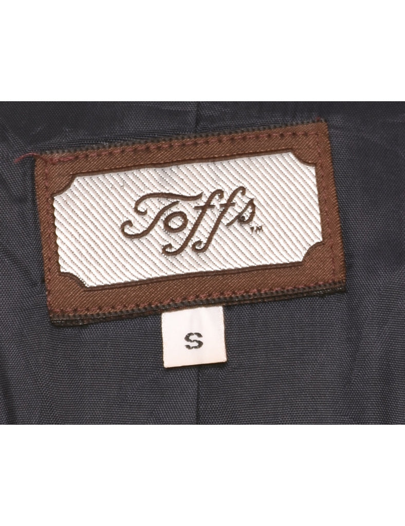 Button Front Blazer - S