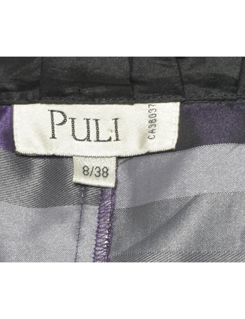 Button Front Blouse - L