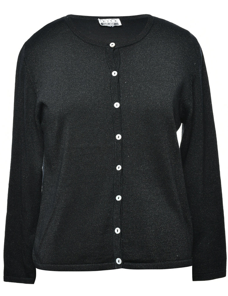 Button Front Cardigan - M