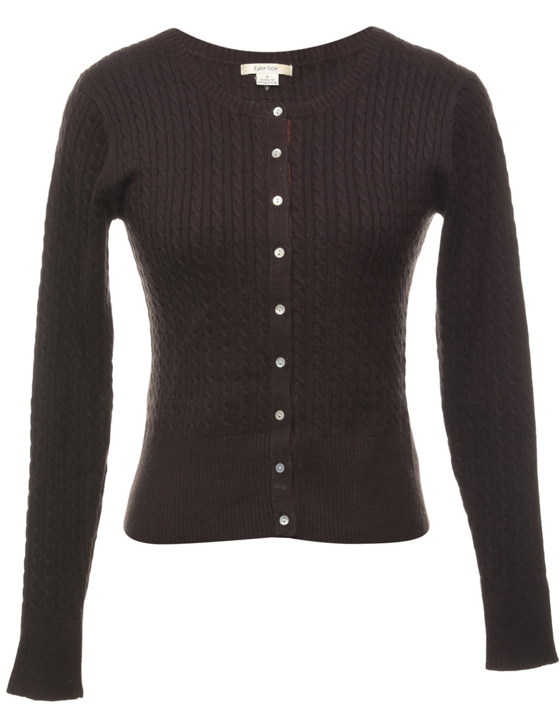 Button Front Cardigan - S