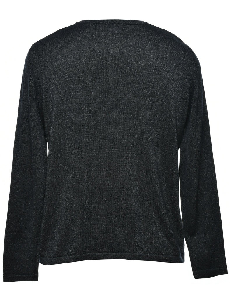 Button Front Cardigan - M