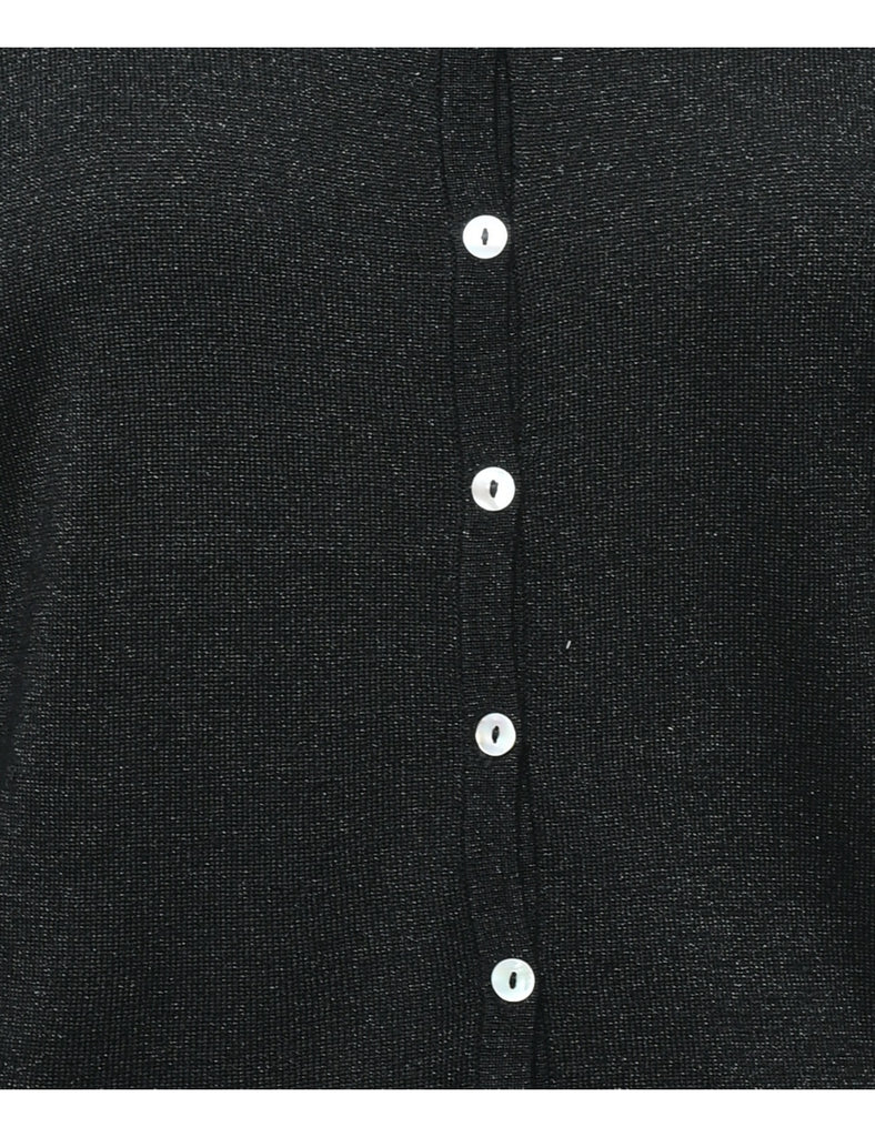 Button Front Cardigan - M