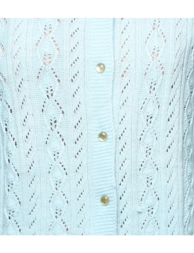 Button Front Cardigan - M