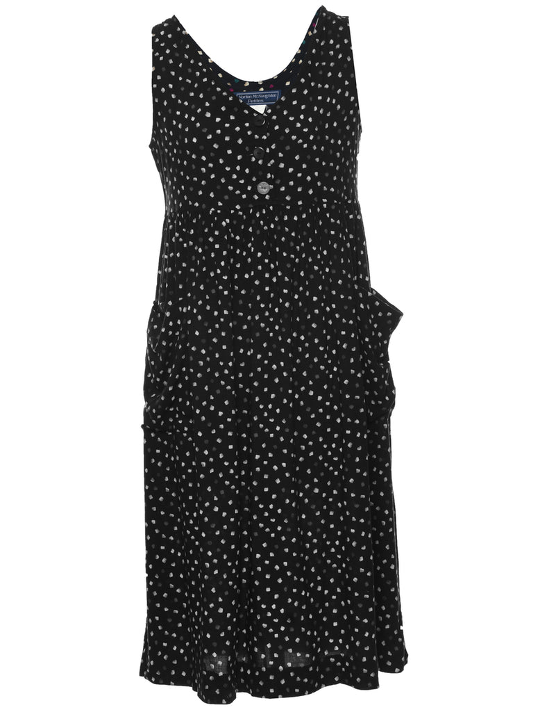 Button Front Dress - M