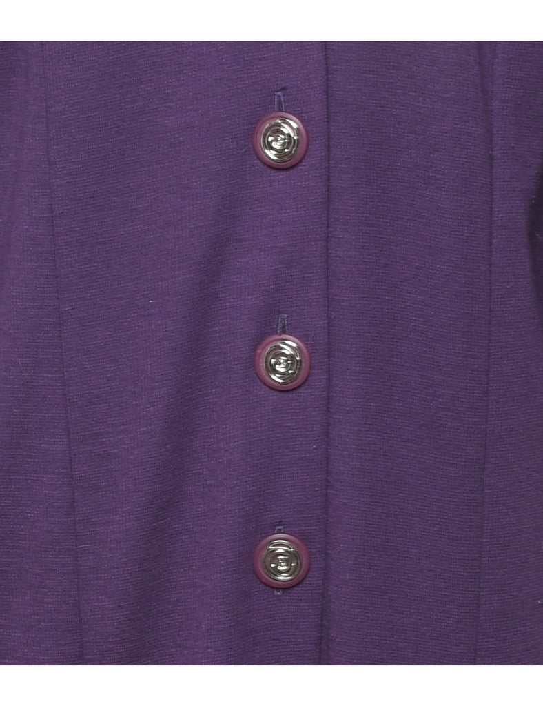 Button Front Dress - M