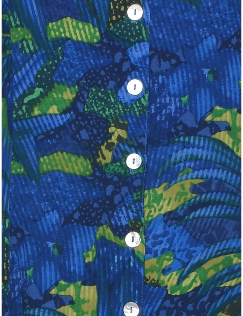 Button Front Dress - L