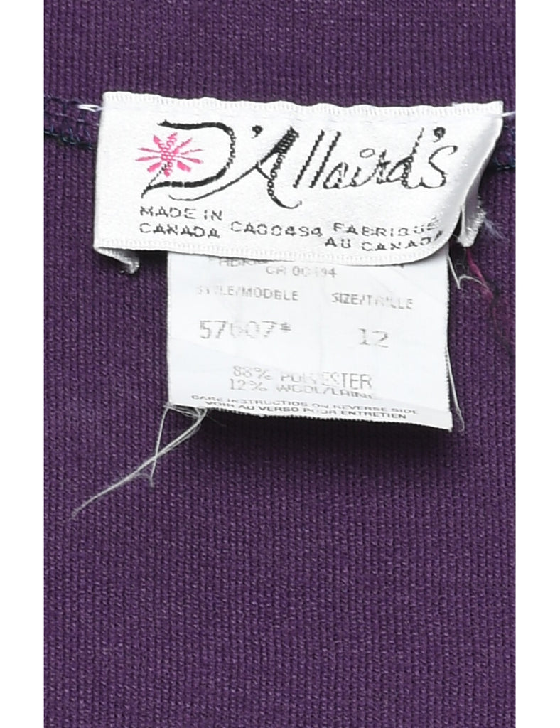 Button Front Dress - M