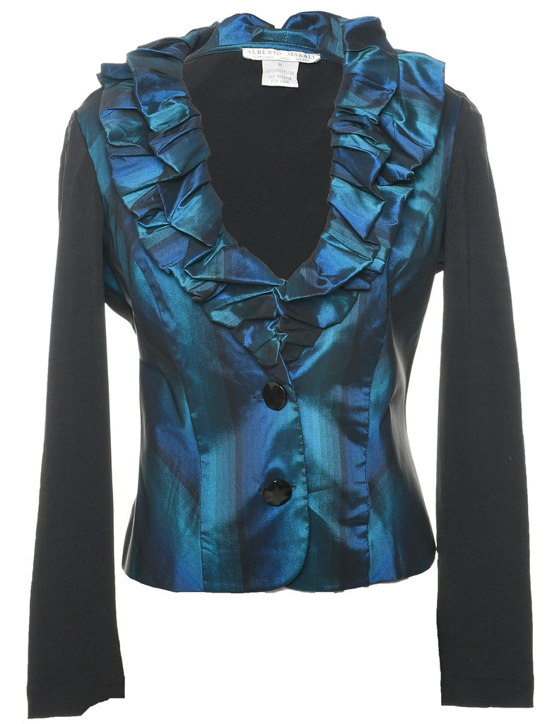 Button Front Evening Jacket - M