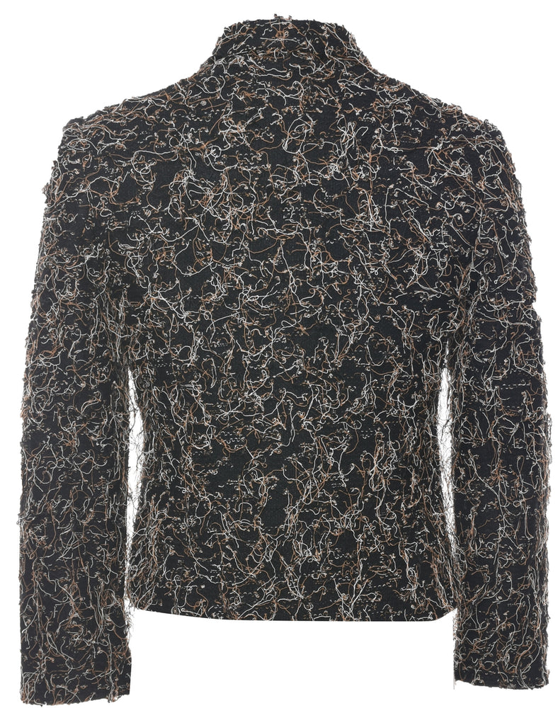 Button Front Jacket - M