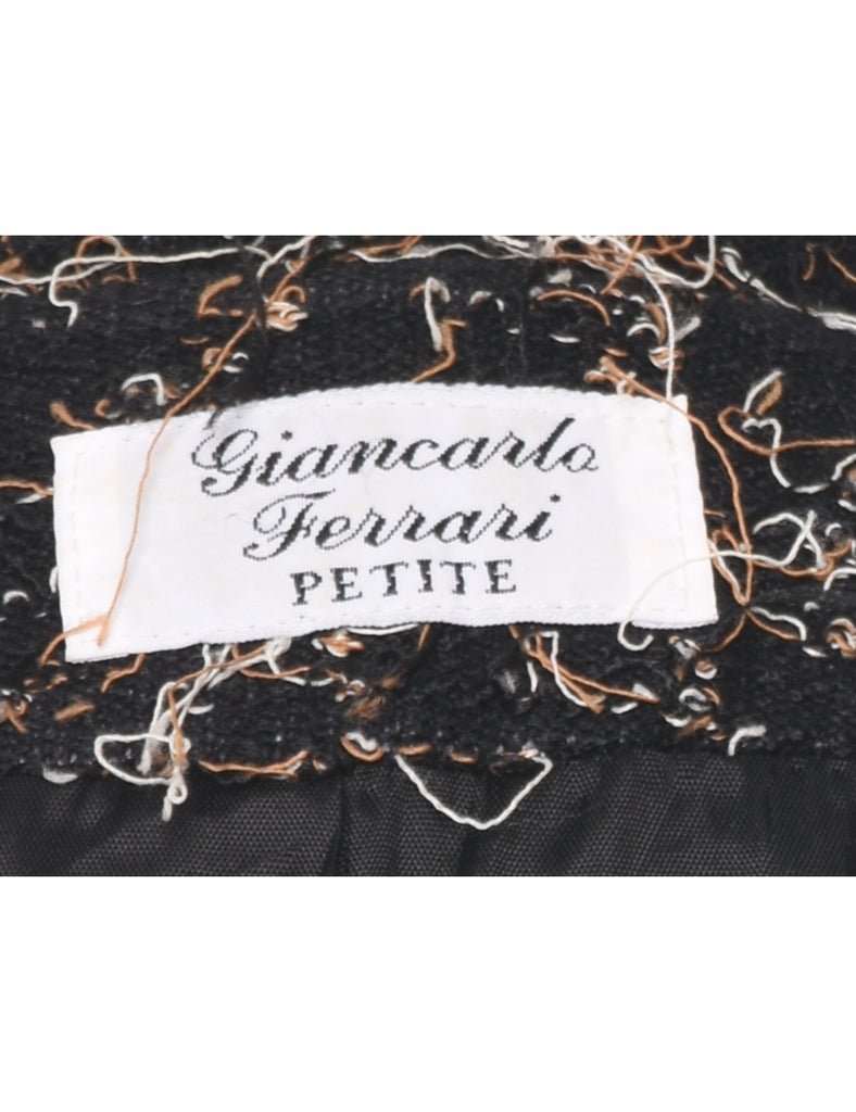 Button Front Jacket - M