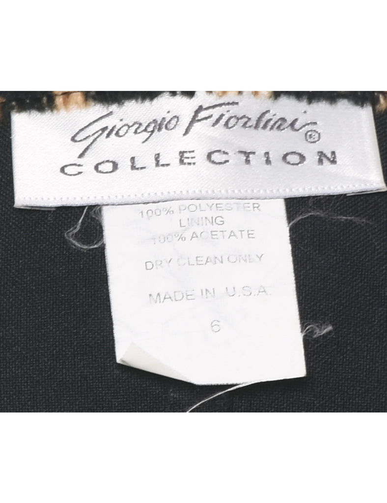 Button Front Jacket - M