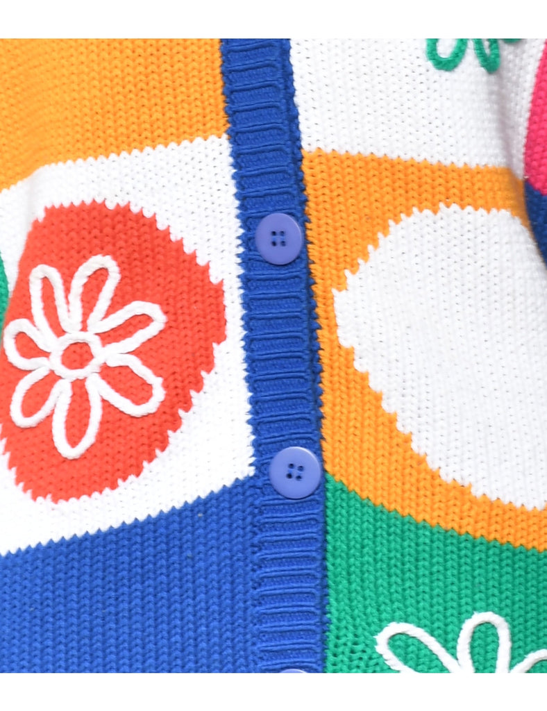 Button Through Cardigan - M