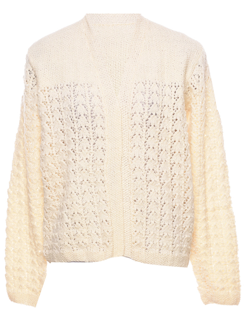 Cable Knit Cardigan - M