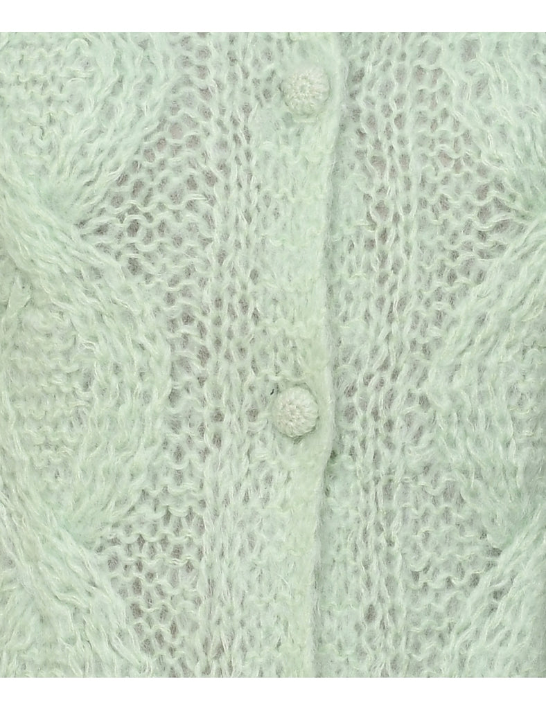 Cable Knit Cardigan - S