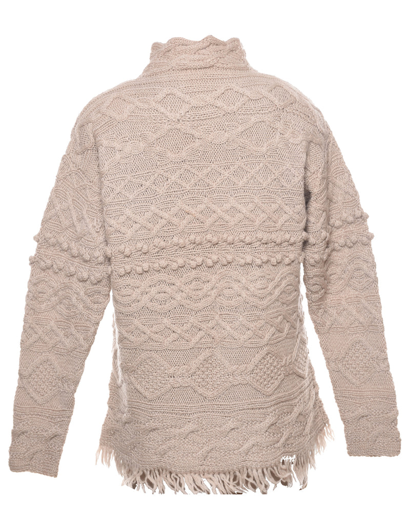 Cable Knit Jumper - S