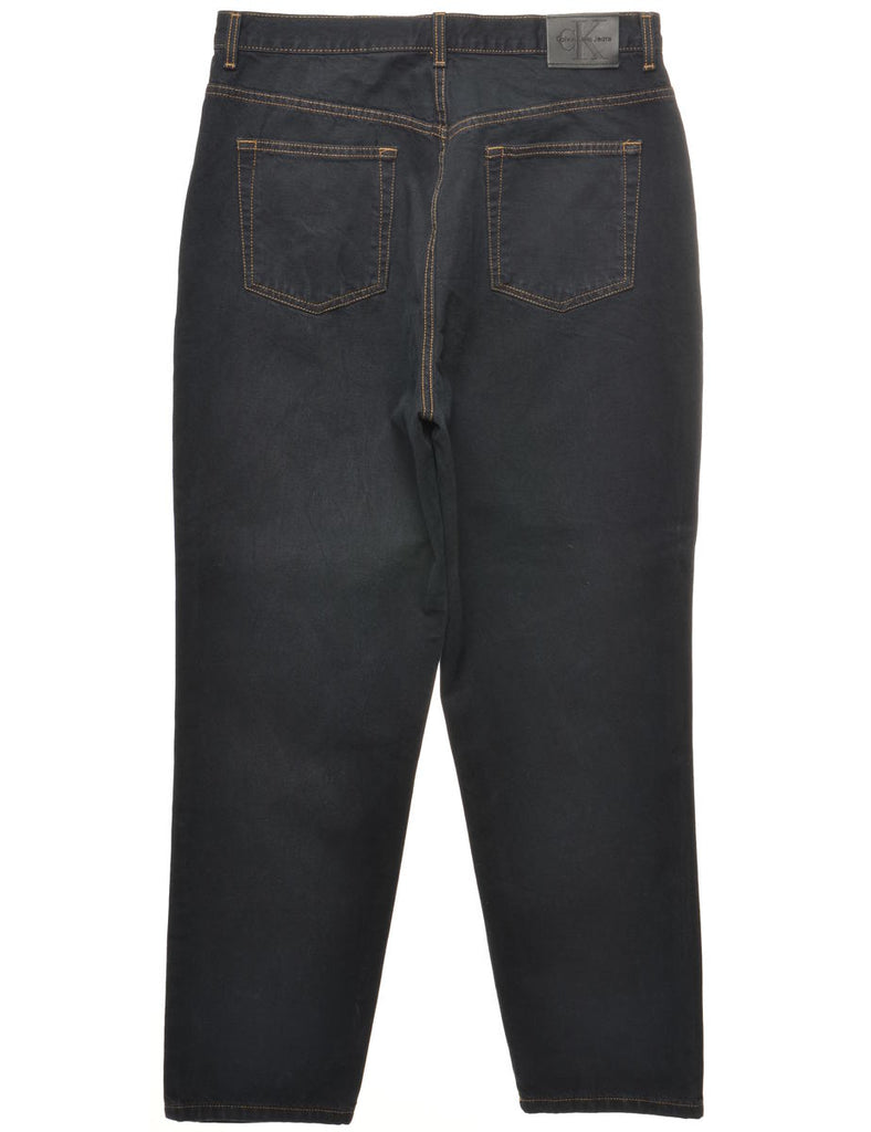 Calvin Klein Dark Wash Tapered Jeans - W33 L30