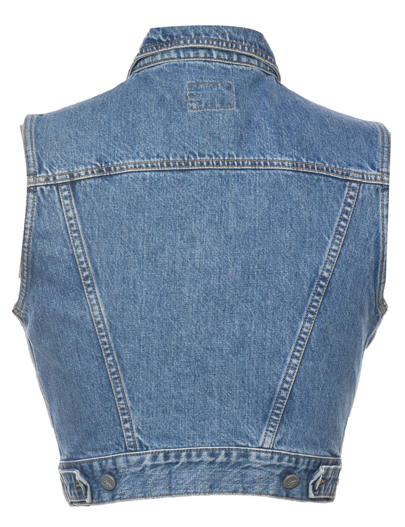 Calvin Klein Denim Jacket Vest - M