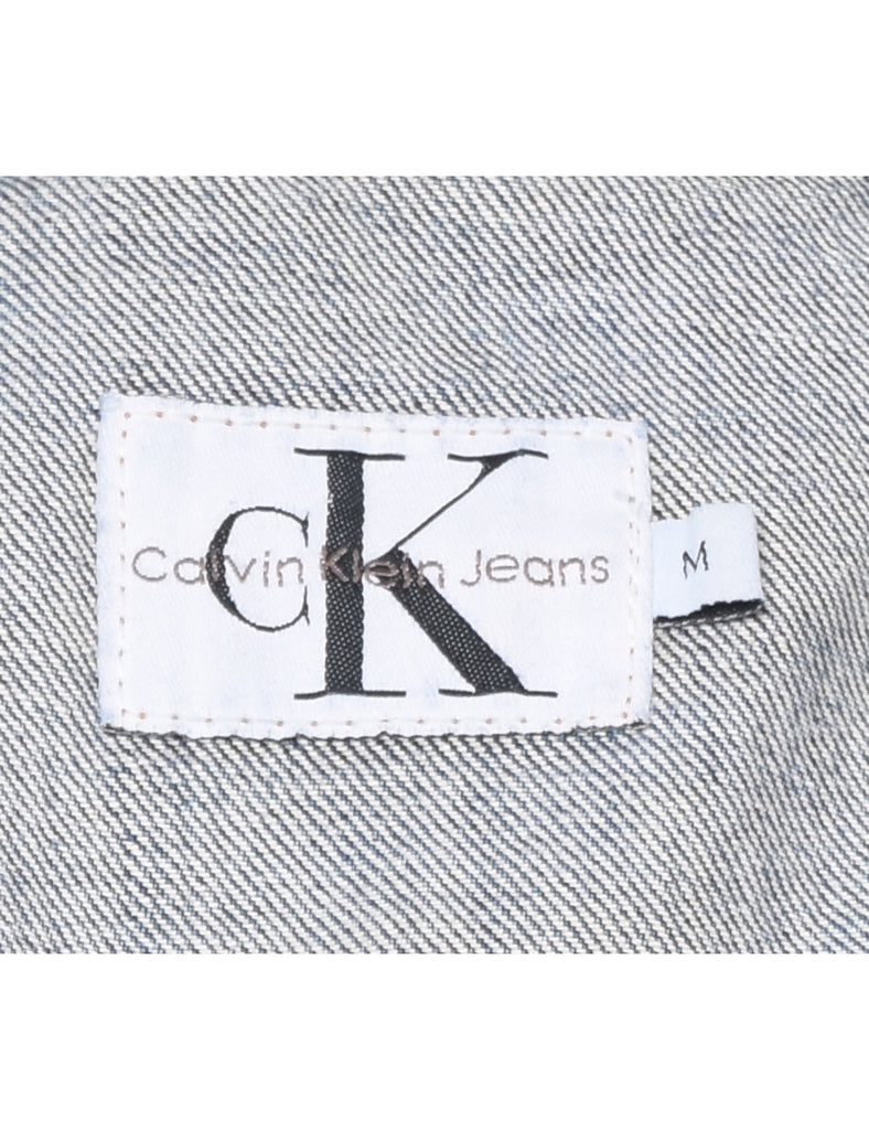 Calvin Klein Denim Jacket Vest - M
