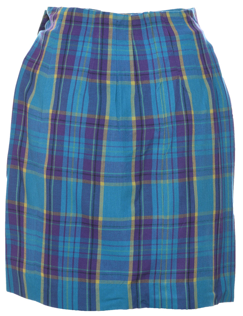 Casual Corner Checked Pencil Skirt - S