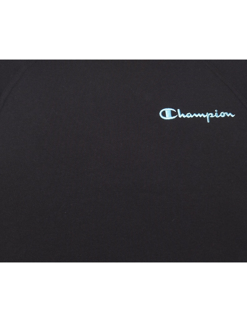 Champion Black & White Contrast Sweatshirt - S