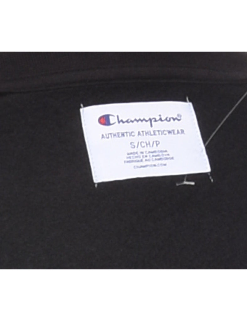 Champion Black & White Contrast Sweatshirt - S