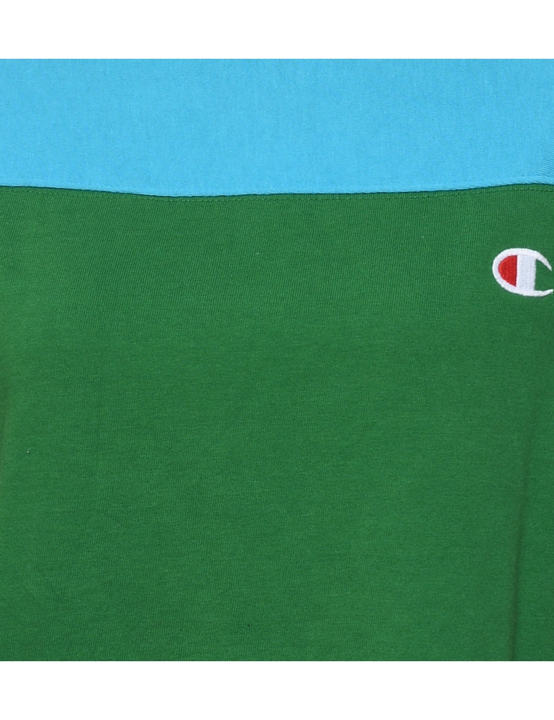 Champion Cropped Multi-Colour Printed T-shirt - XS