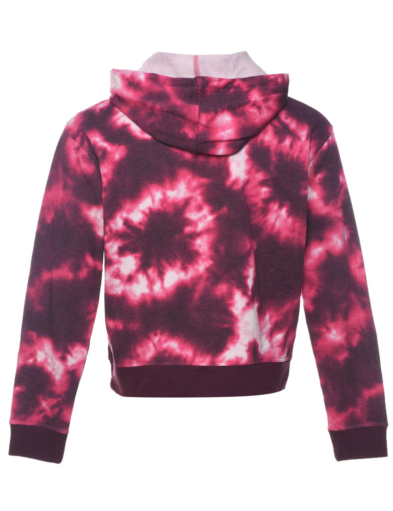 Champion Tie-Dyed Hoodie - L