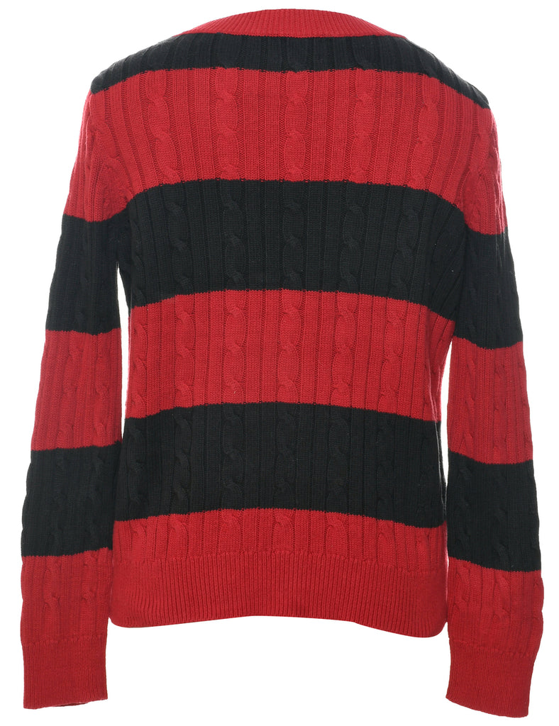 Chaps Cable Knit Jumper - M