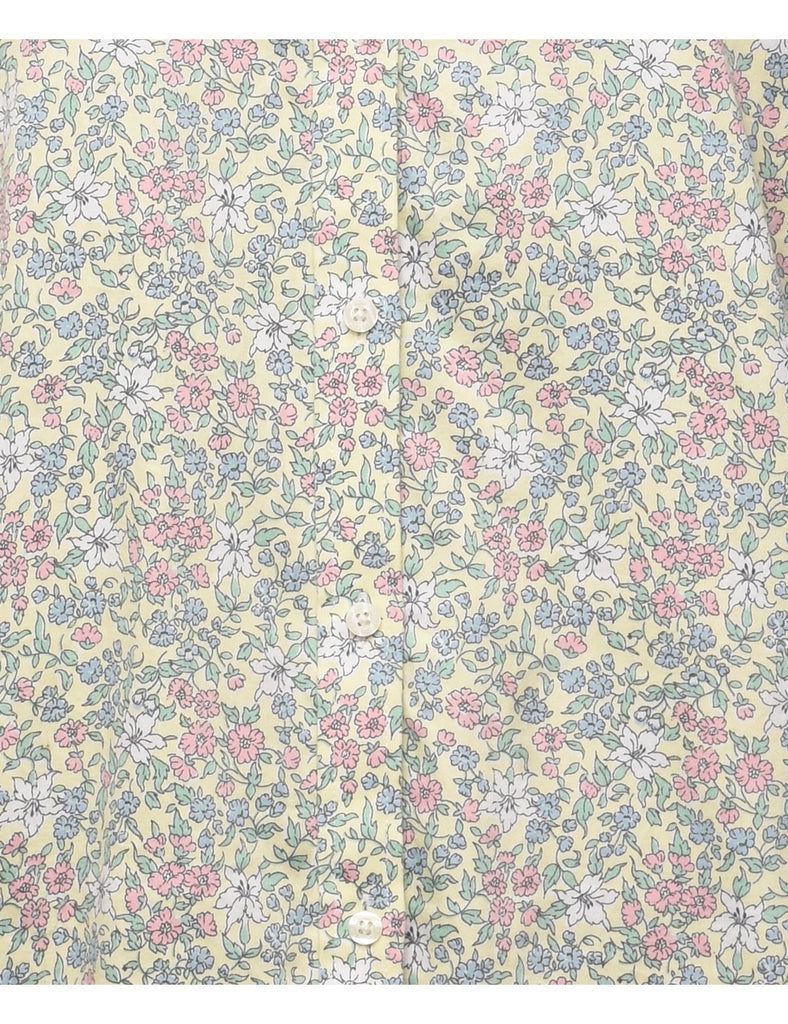 Chaps Floral Shirt - M