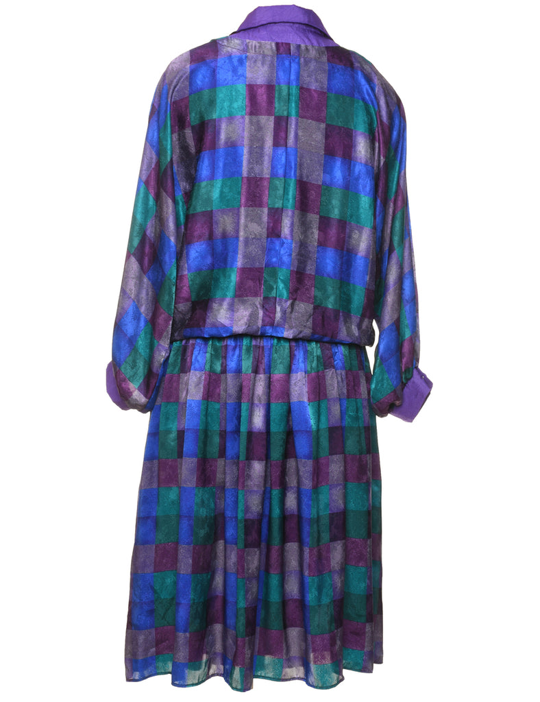 Checked Dress - XL