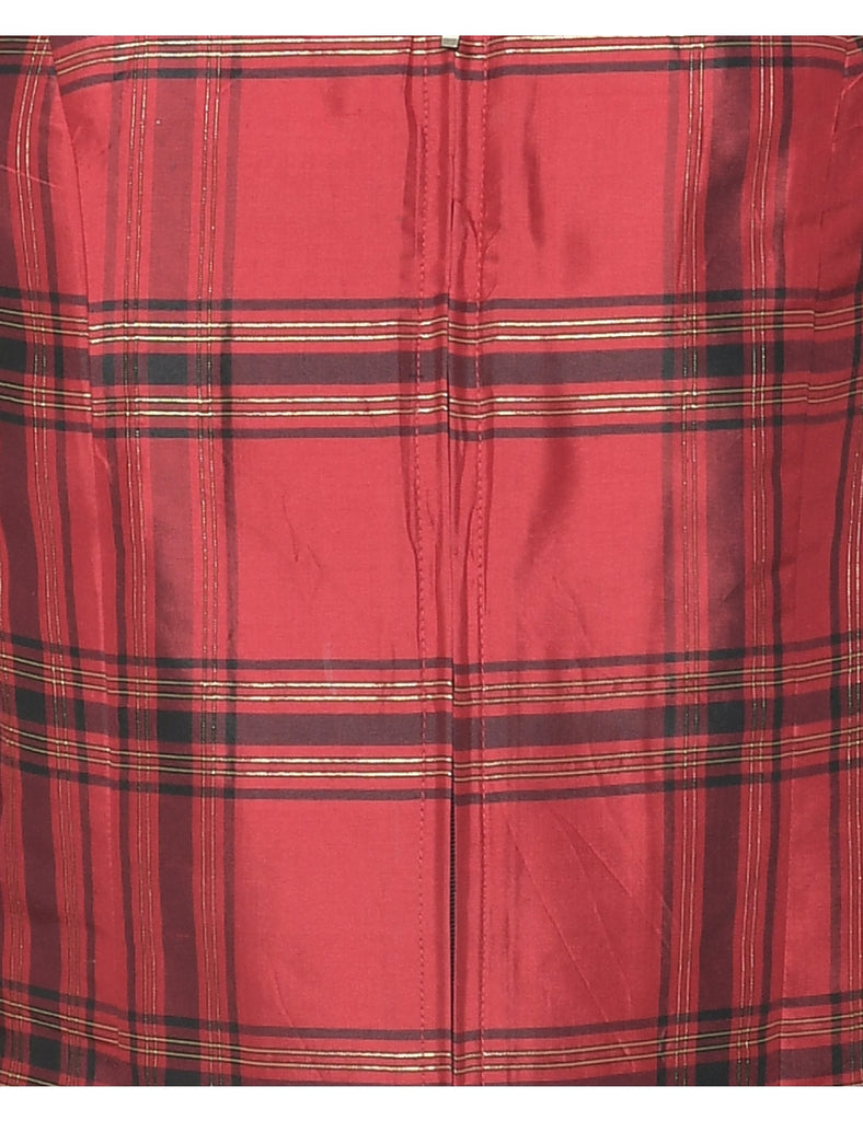 Checked Evening Jacket - S