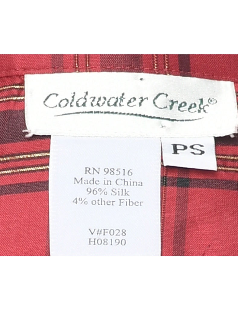 Checked Evening Jacket - S