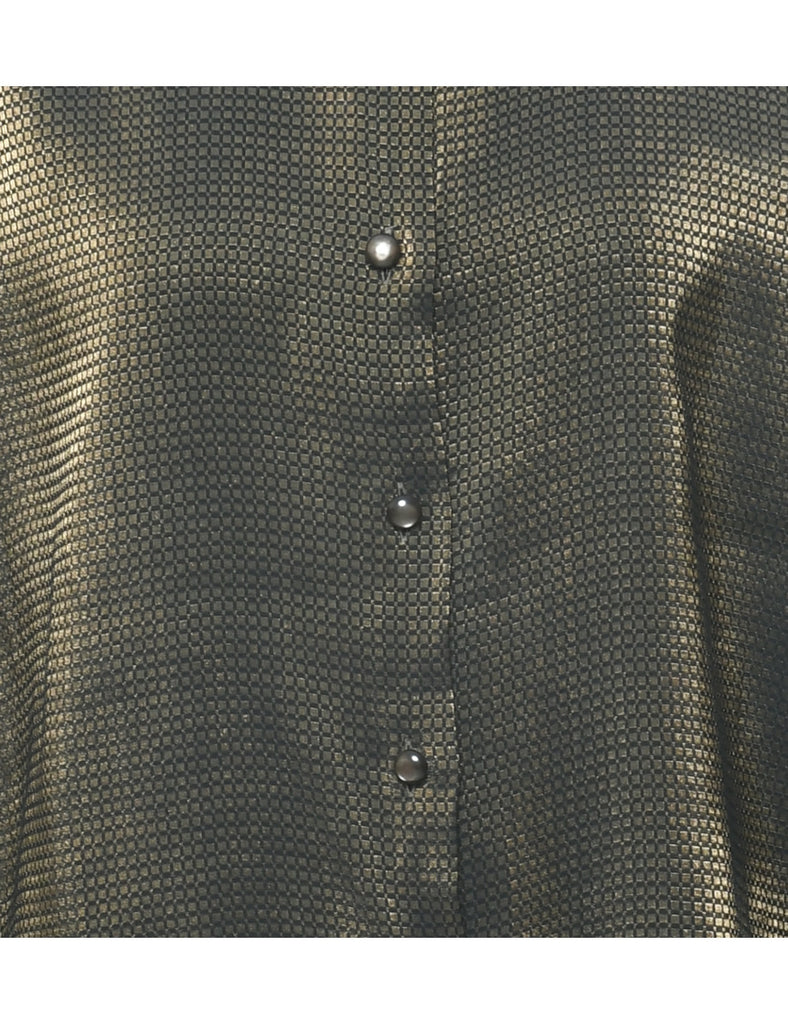 Checked Evening Shirt - M