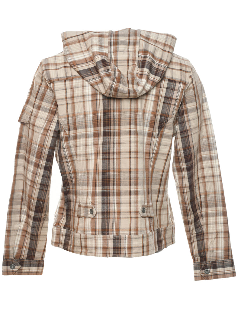 Checked Jacket - M