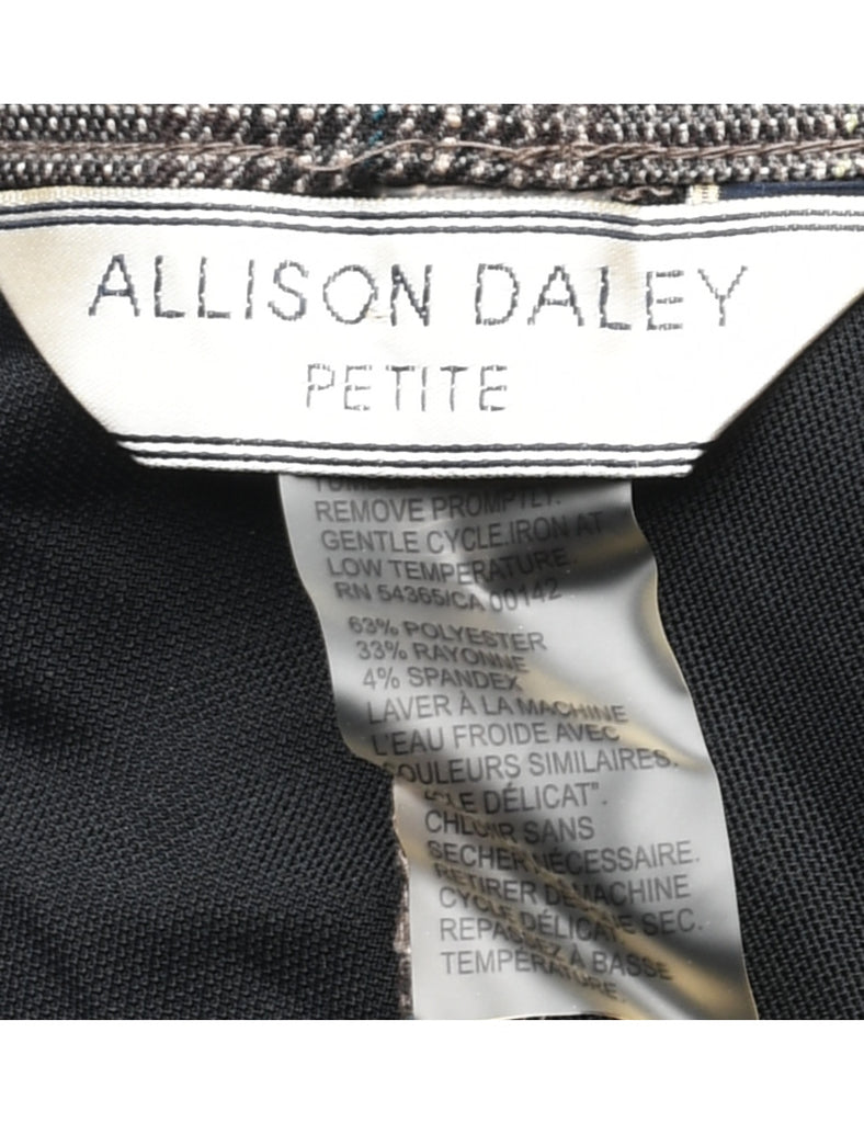 Checked Pattern Trousers - W35 L28