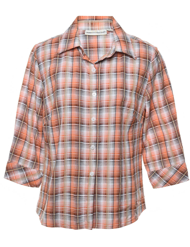 Checked Shirt - S