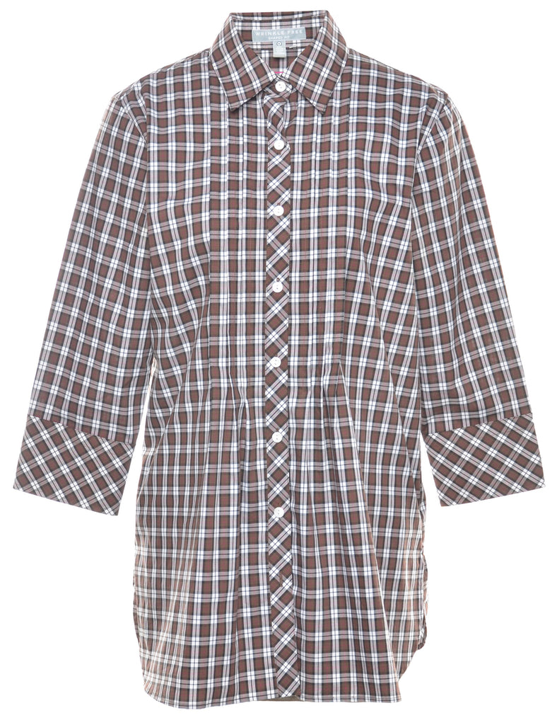 Checked Shirt - M