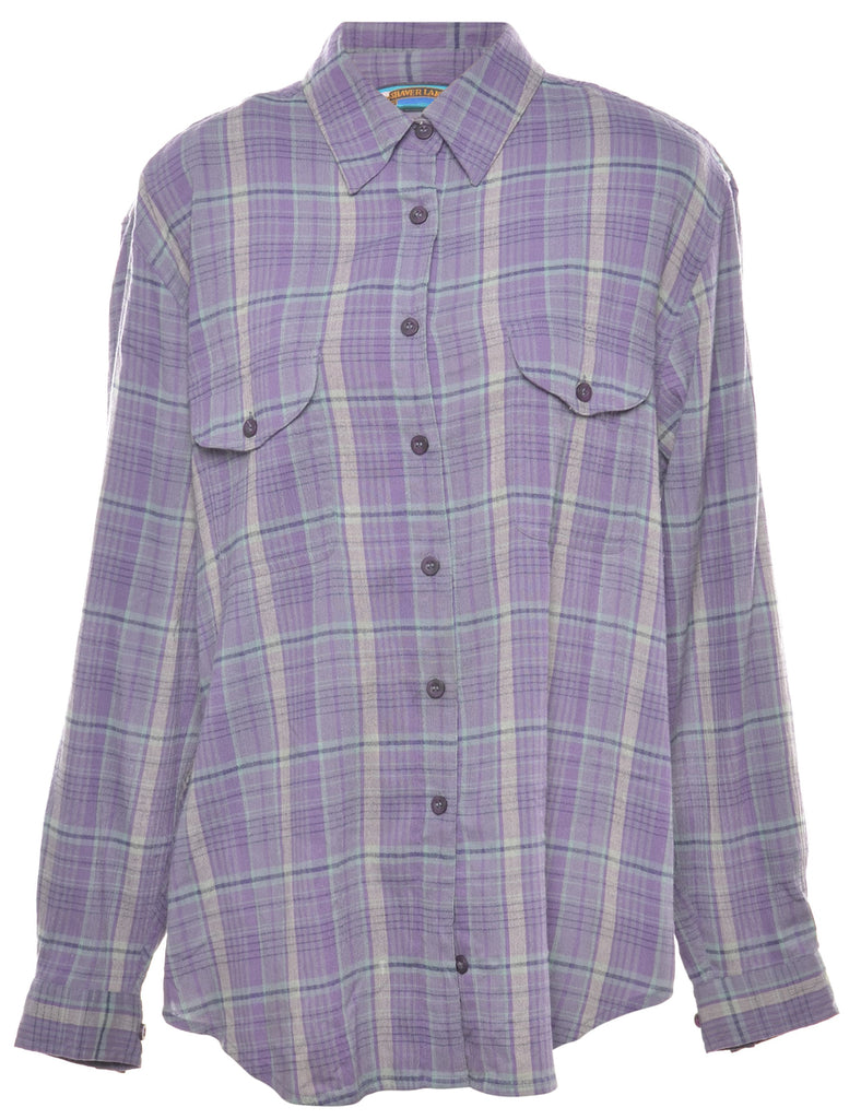 Checked Shirt - L