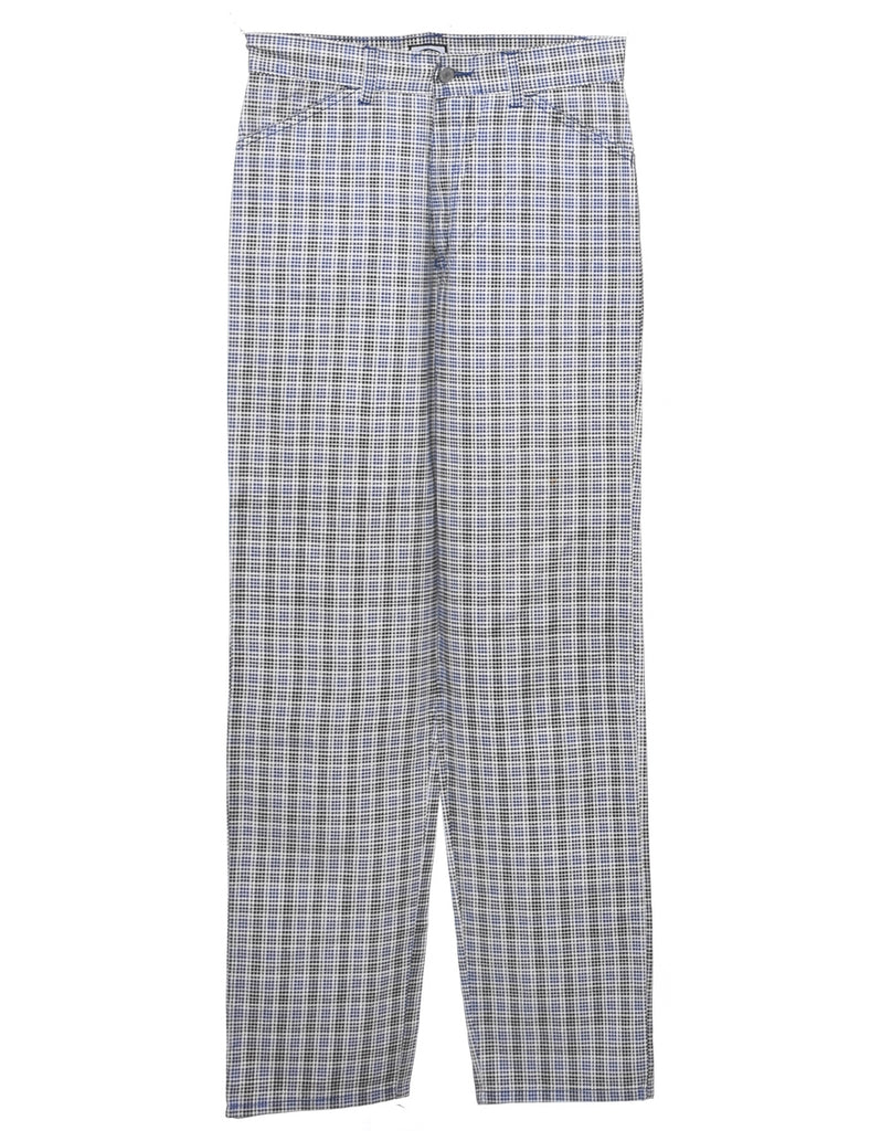 Checked Trousers - W30 L34