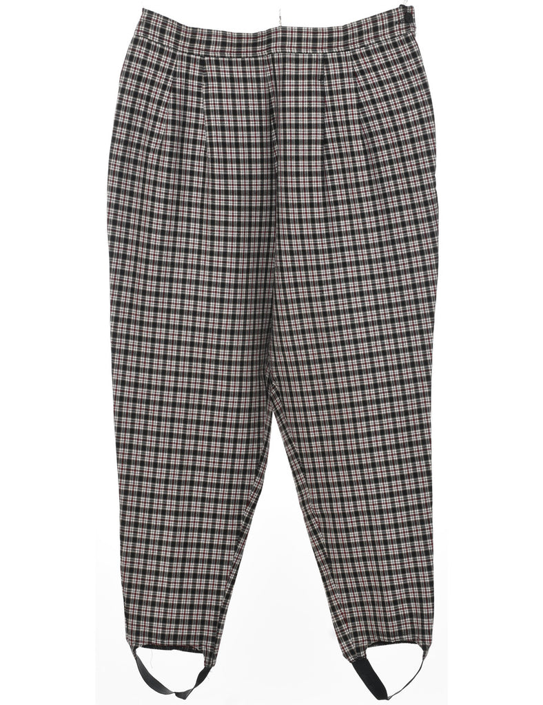 Checked Trousers - W32 L28
