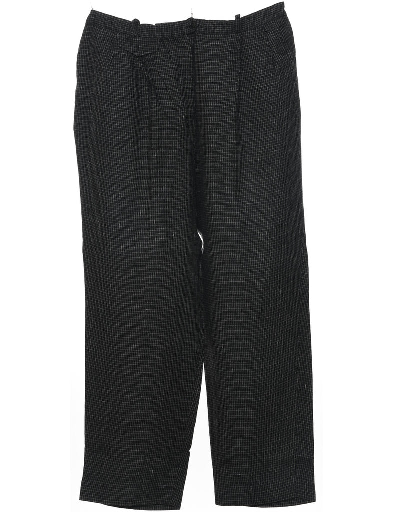 Checked Trousers - W36 L30