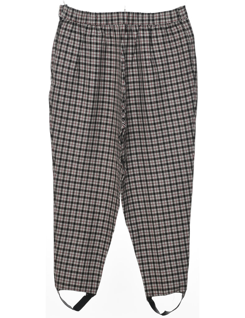 Checked Trousers - W32 L28