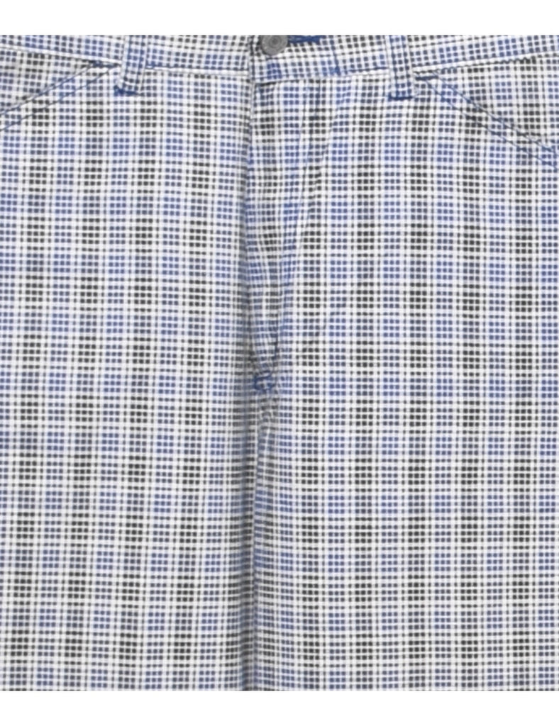 Checked Trousers - W30 L34