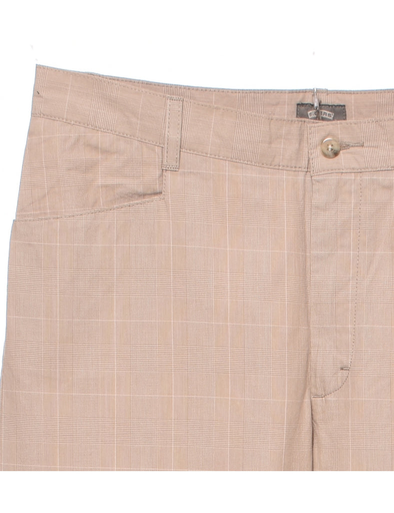 Checked Trousers - W33 L30