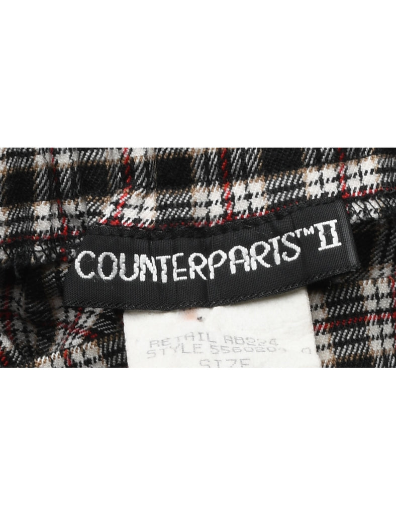 Checked Trousers - W32 L28