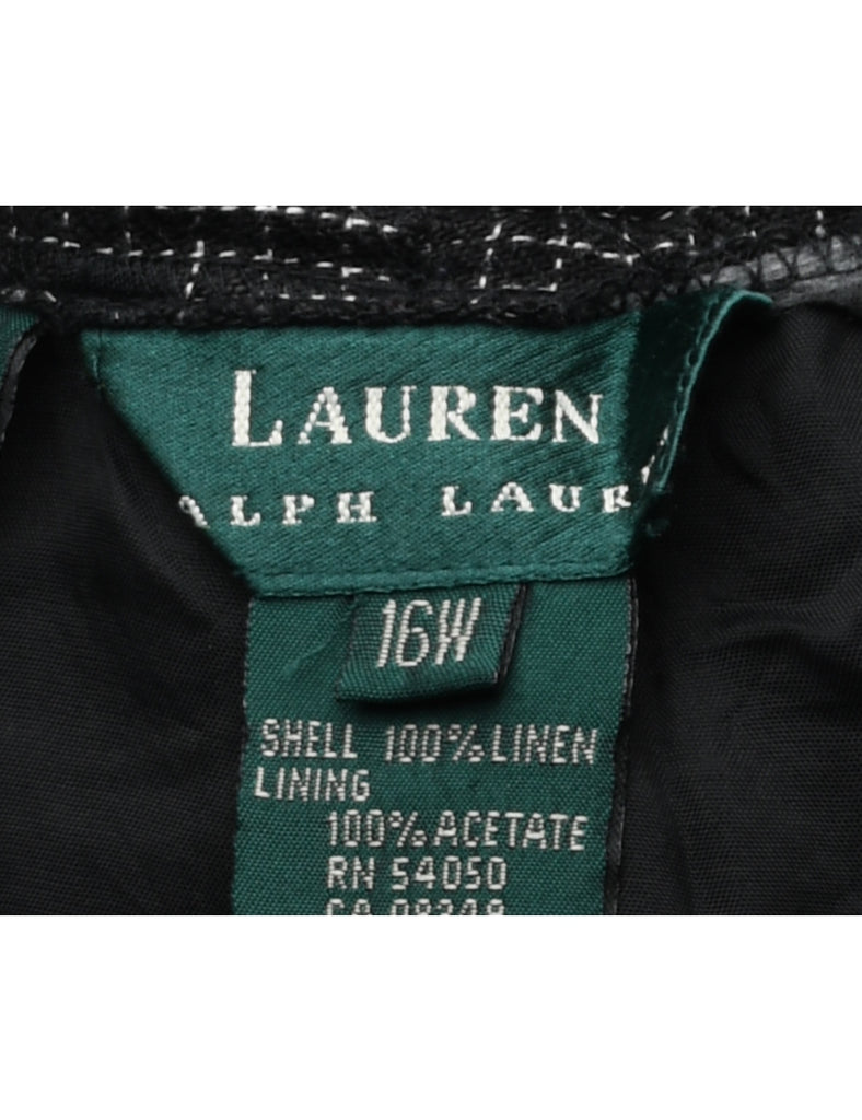 Checked Trousers - W36 L30