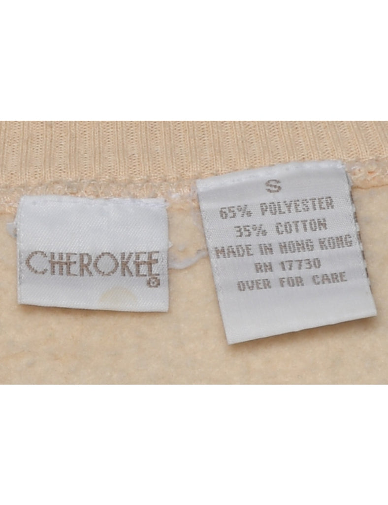 Cherokee Embroidered Sweatshirt - S