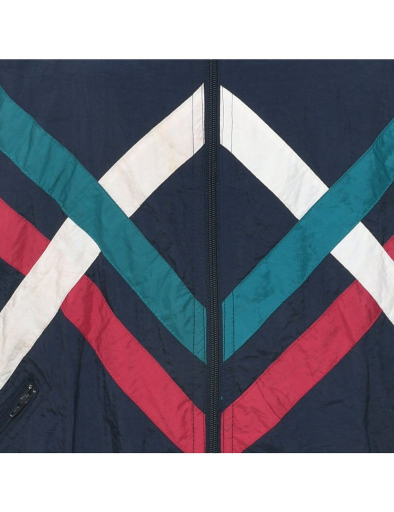 Chevron Navy Jacket - XL