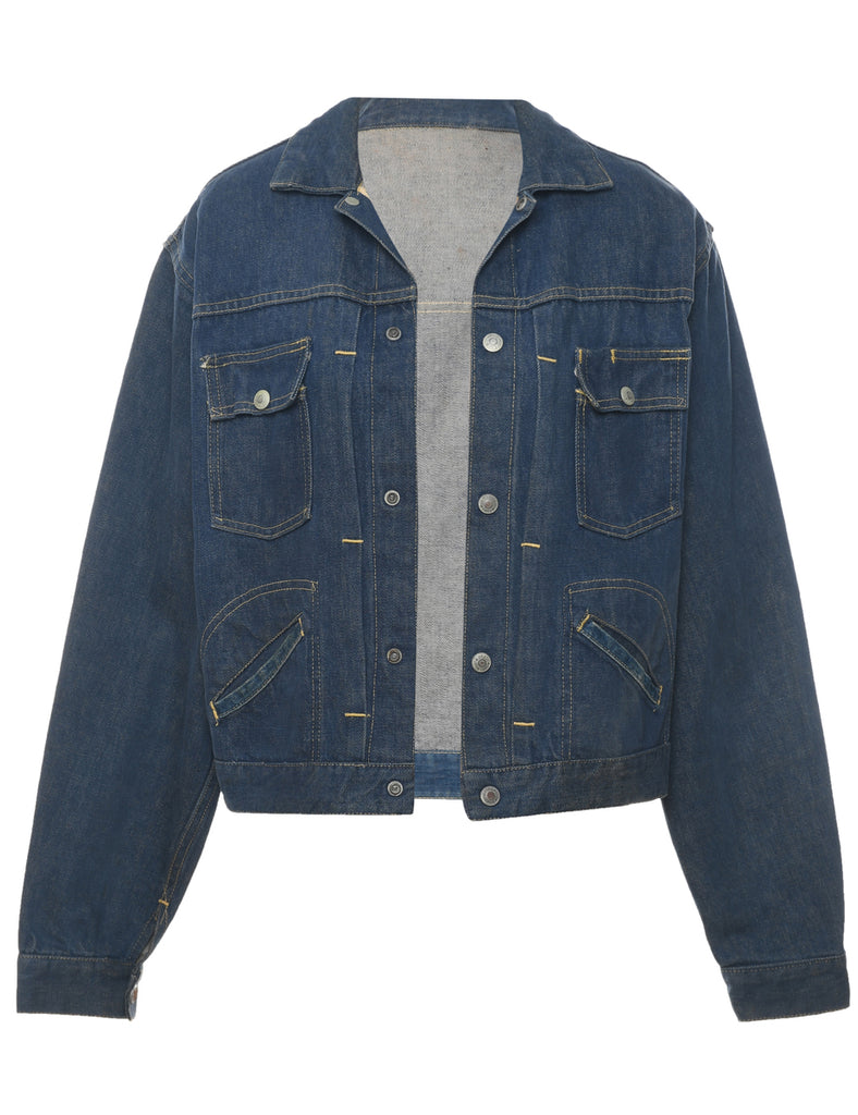Classic Indigo Denim Jacket - M