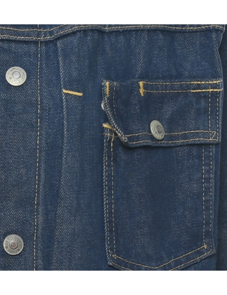 Classic Indigo Denim Jacket - M